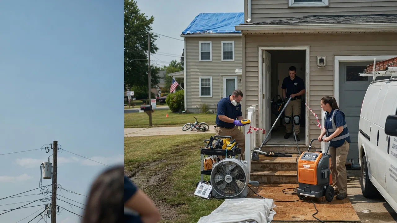 Water Damage Repair in Island Lake, IL near me